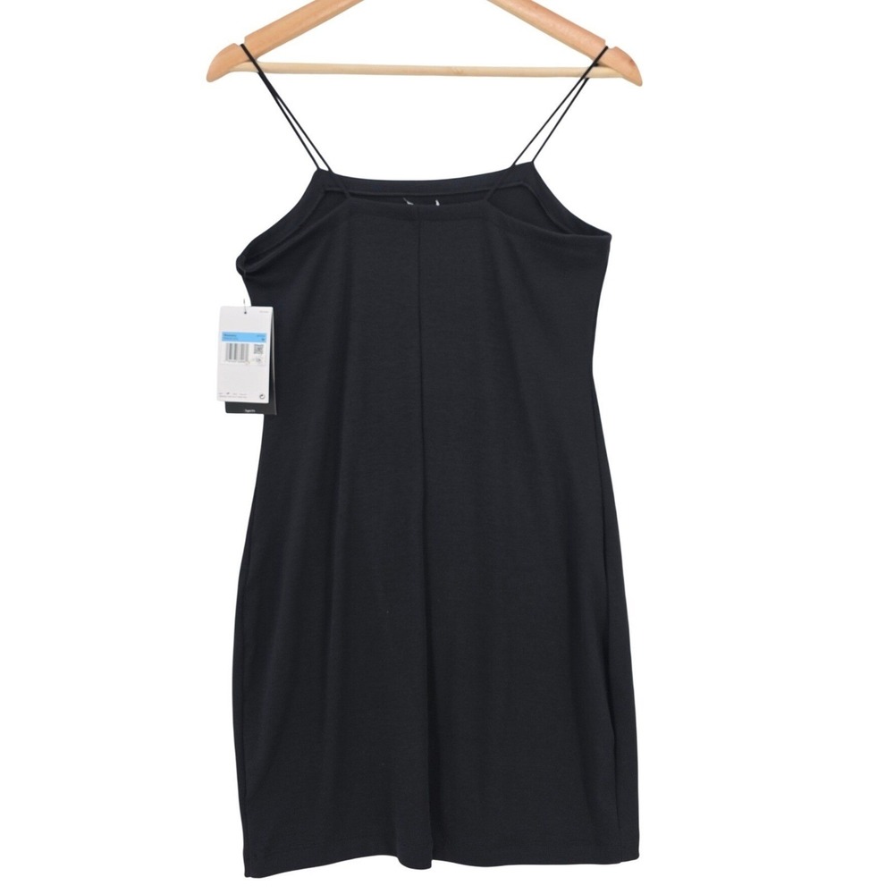 Nike Sportswear Womens M Black Essential Ribbed Mini Dress NWT - Picture 4 of 14